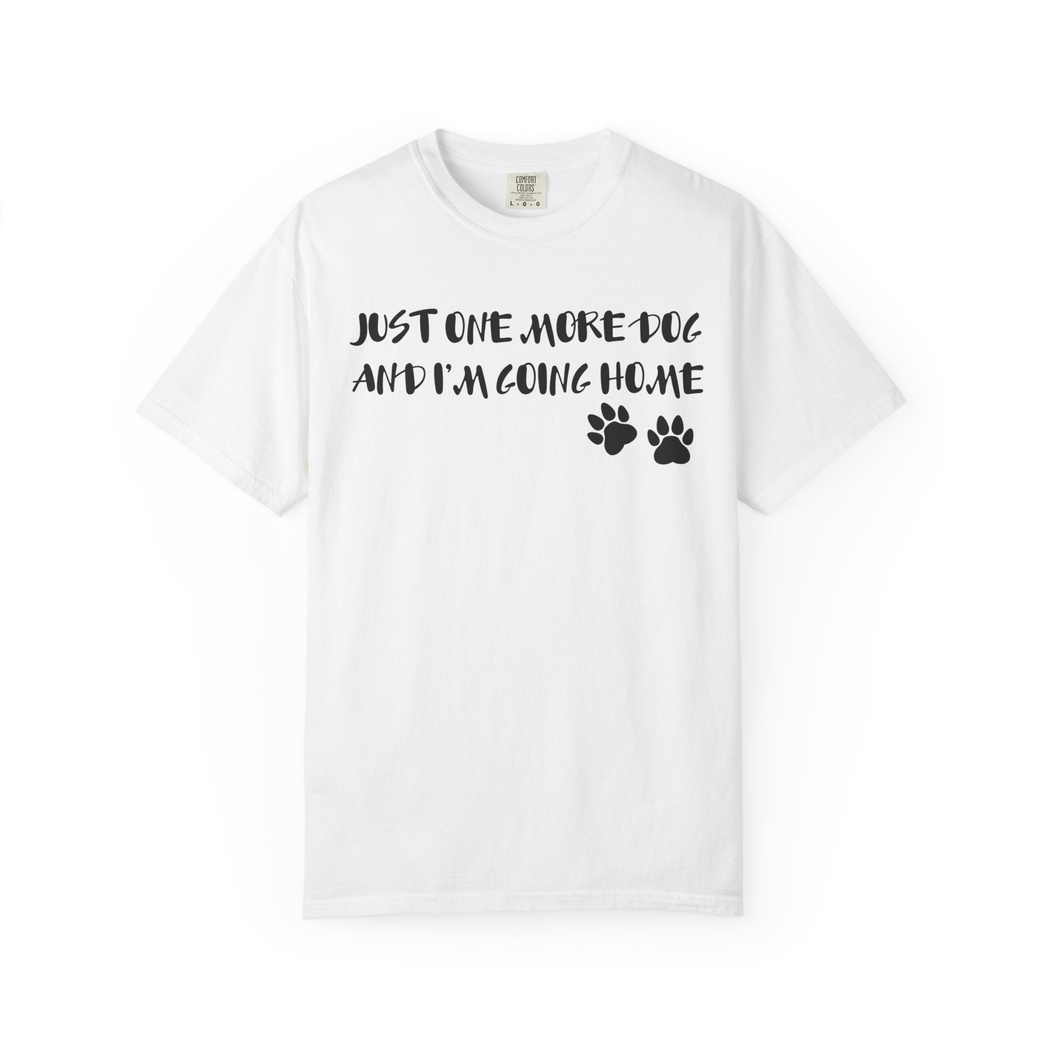 Just One More Dog T-Shirt – Funny Dog Lover Aesthetic Tee