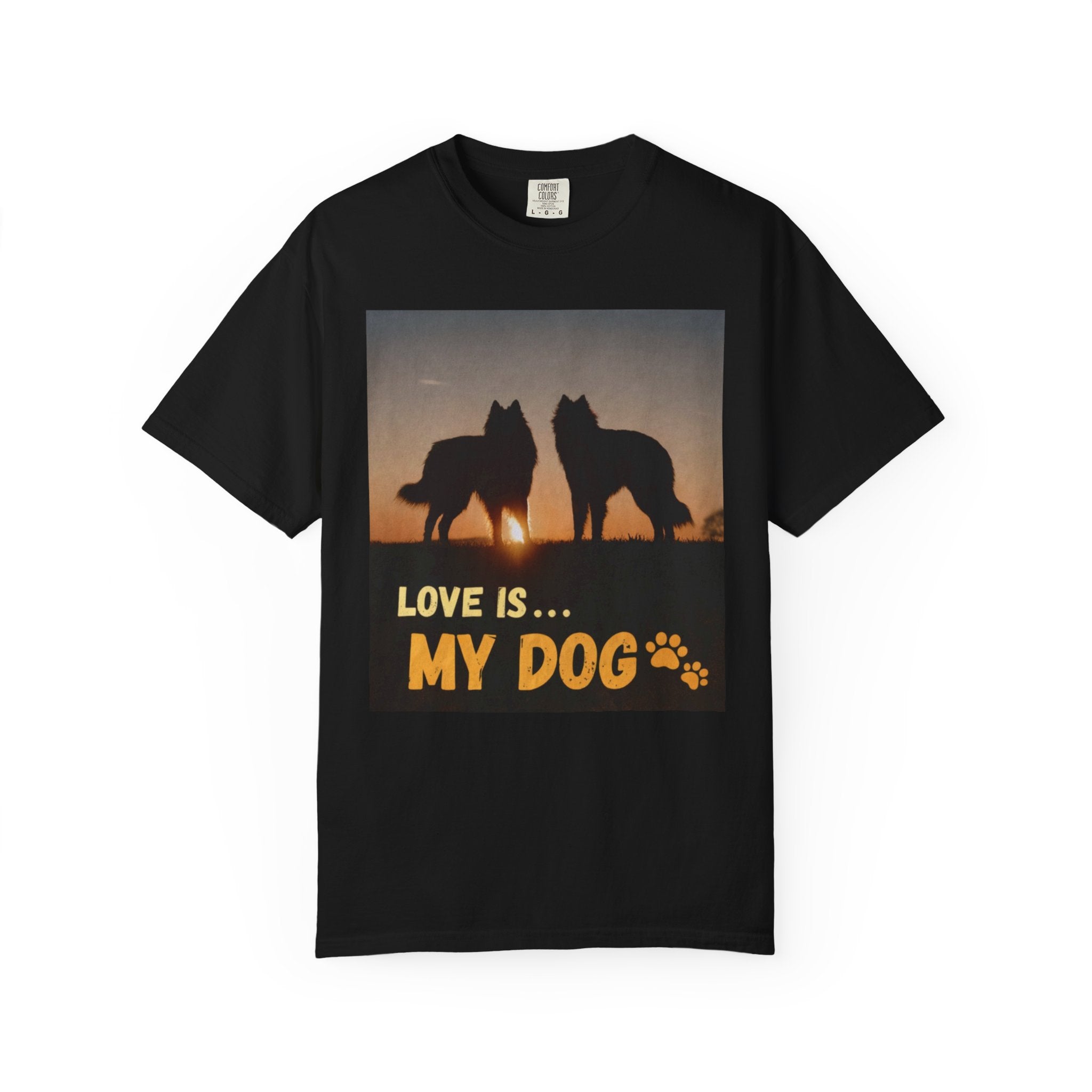 Love Is My Dog T-Shirt – Cute Dog Lover Gift, Funny Pet Shirt